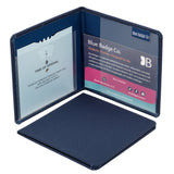Blue Badge Wallet - Disabled Parking Permit Holder Navy Drill  - UK Made