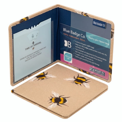 Disabled Blue Badge Wallet in Busy Bees