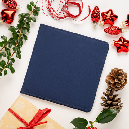 Blue Badge Wallet - Disabled Parking Permit Holder Navy Drill  - UK Made