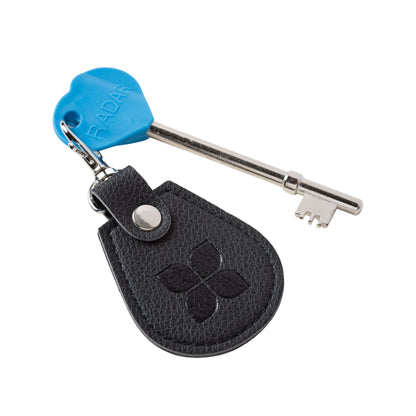 Eco-Friendly Keyring – Made from Recycled Bottles with Disabled Toilet RADAR Key in Black
