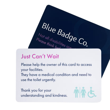 Just Can't Wait Card - Pack of 2 Cards