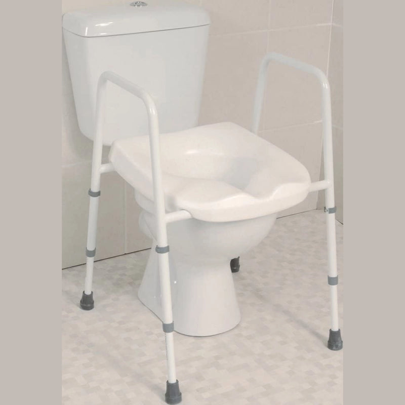 Toilet Frame – Height Adjustable With Seat