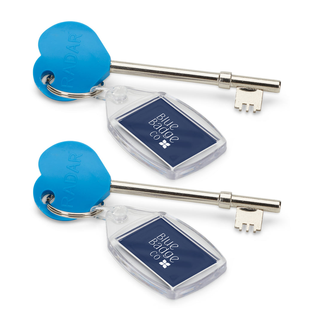 Genuine RADAR Keys and keyrings – Blue Badge Co