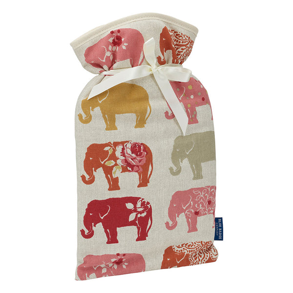 Large Hot Water Bottle in Nelly Elephant