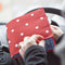Disabled Blue Badge Wallet in Red Spotty